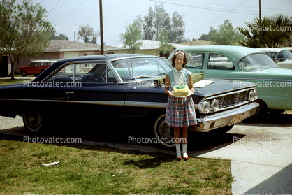 Girl with her Birthday Cake, 2-Door, 1960s