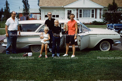 Family, Station Wagon, 1959 Chevrolet Parkwood, 1950s
