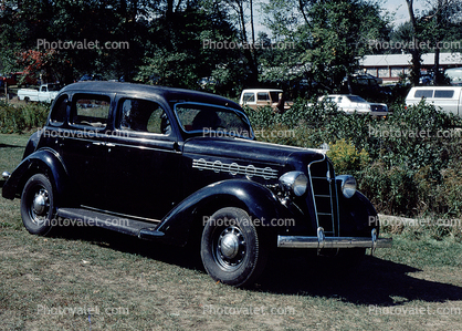 Gangster Car, 1934 Plymouth Deluxe Four Door Sedan, 4-door