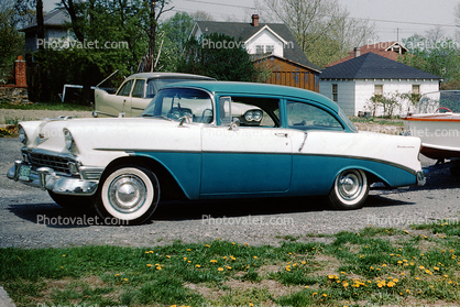 1956 Chevrolet Bel Air, 2-door coupe, 1950s