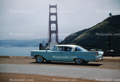 1959 Ford Mercury Monterey, car, 4-door sedan, 1950s