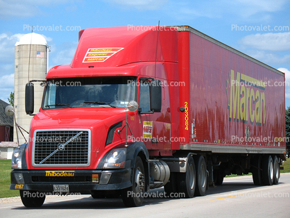 Volvo, Marcan, Semi-trailer truck, Semi