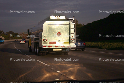 Highway, Gas Tanker Truck