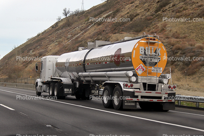 Bulk Transportation, Interstate Highway I-5, near Gorman, California