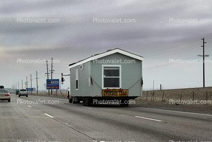Oversize Load, Wideload, Trailer Home, Interstate Highway I-5