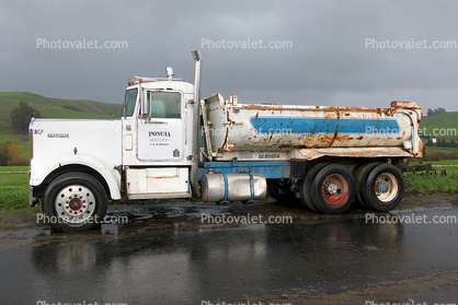 Kenworth Dump Truck, Two-Rock, Sonoma County, diesel