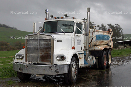 Kenworth, Dump Truck, Two-Rock, Sonoma County, diesel