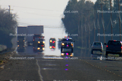 County Road 269, Oversize Load, near Lemoore and Five Points, CHP, California Highway Patrol