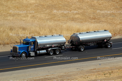 Gasoline Truck, Interstate Highway I-5, near Newman