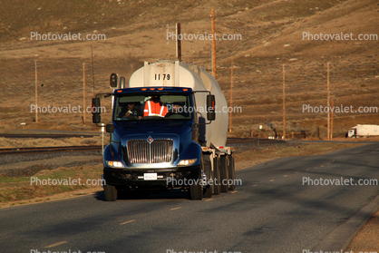 International Harvester Semi, concrete products carrier