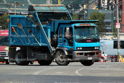 Garbage Truck, refuse, GMC