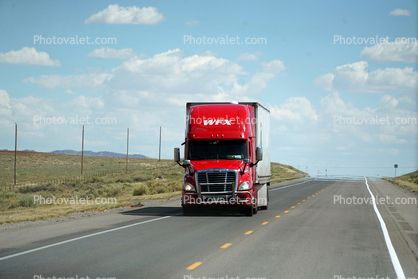 Freightliner, Navajo Nation Indian Reservation, New Mexico, Highway, US Route 491