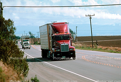 Salinas Valley, Semi-trailer truck, Semi