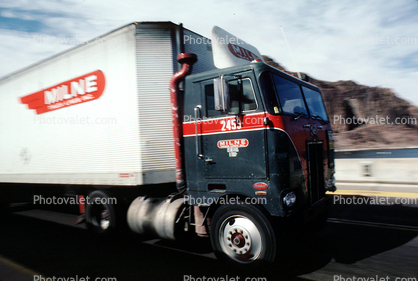 Milne, Hoover Dam, Peterbilt, Semi-trailer truck, Semi