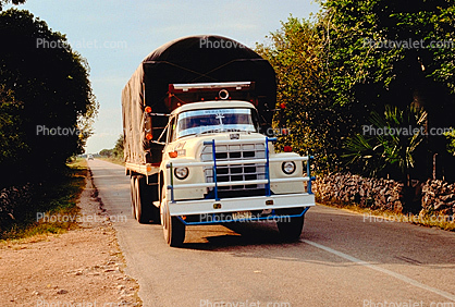 Dina Truck, Roadway, Highway, Quintana Roo