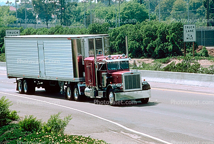 Peterbilt, US Highway 101, Semi-trailer truck, Semi, generic markings