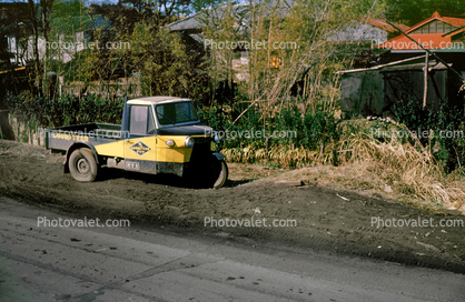Goodyear, Tri-wheeler, Three-wheeler, Utility Truck, 3-wheeler, microcar, minicar, 1950s