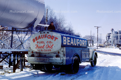 Tank Truck, Beaufort Fuel Company, Livingston New Jersey, 1950s
