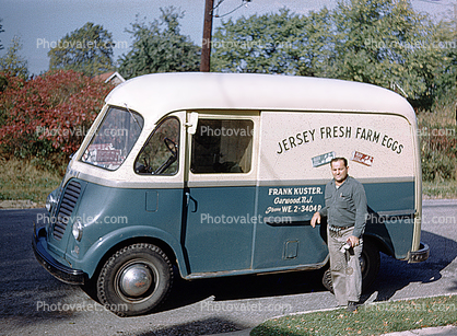 Jersey Fresh Farm Eggs, Frank Kuster, Garwood New Jersey, 1950s