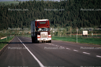 White Motor Company Tractor, Volvo, Interstate Highway I-90, Semi-trailer truck, Semi