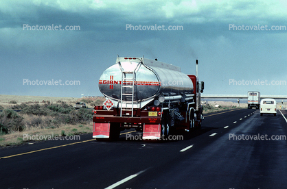 Gas Tanker Truck, Interstate Highway I-40