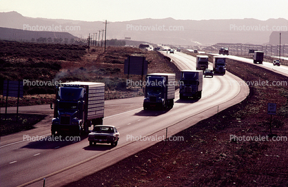 Kenworth, Interstate Highway I-40, Gallup, Semi-trailer truck, Semi