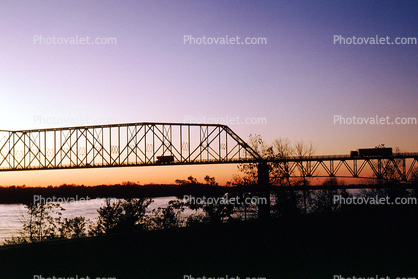 Chester Bridge, Route-51, Illinois Route 150, Perryville, Missouri, Chester, Illinois