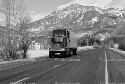 Kenworth, Wolf Creek Pass, Highway 160, Semi-trailer truck, Semi
