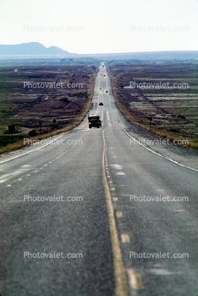 north of Shiprock, Highway 160, Road, Roadway