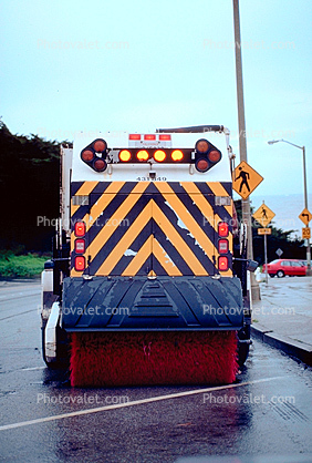 street cleaner, Harrison Street and the Embarcadero