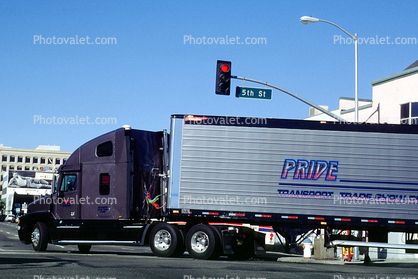 Pride, Semi-trailer truck, Semi