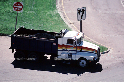 Dump Truck, Denver, Interstate Highway I-25