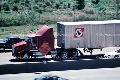 TIP, Denver, Interstate Highway I-25, Semi-trailer truck, Semi