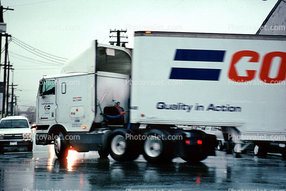 Cor-O-Van, Semi-trailer truck, Semi