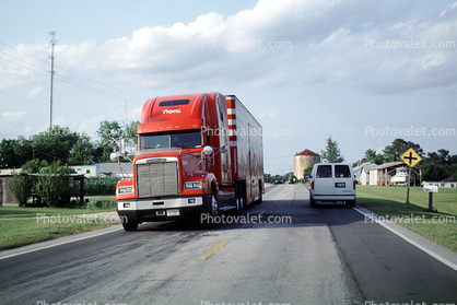 Freightliner, near Wilmington North Carolina, Cape Fear, Semi-trailer truck, Semi