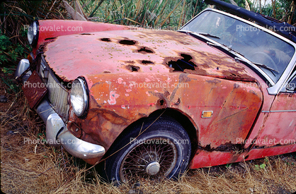 Rusting Car, Rust, Sonoma County