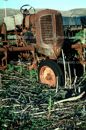 farm tractor, Sonoma County