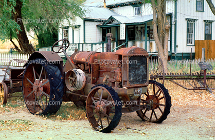 McCormick-Deering - farm tractor, Benton Hot Springs