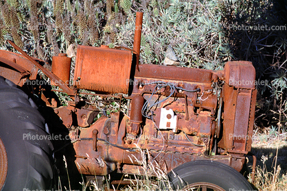 Bolinas, farm tractor