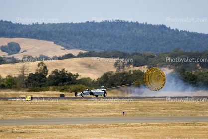 smoke, jet, exhaust, Braking Parachute, power, thrust, Air Force Jet Car