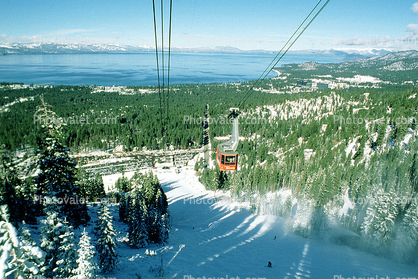 Ski Lift, Heavenly Valley, Lake Tahoe