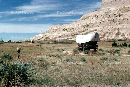 Conestoga Wagon, Scotts Bluff National Monument, Nebraska