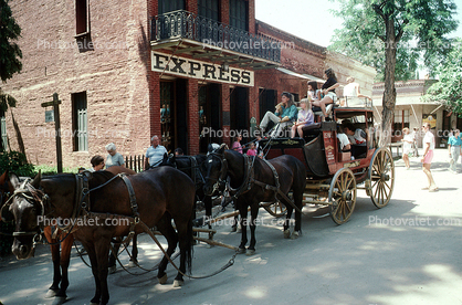 Stage Coach, Pony Express, Columbia California