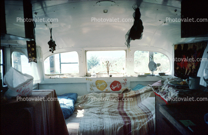 back of the bus bedroom