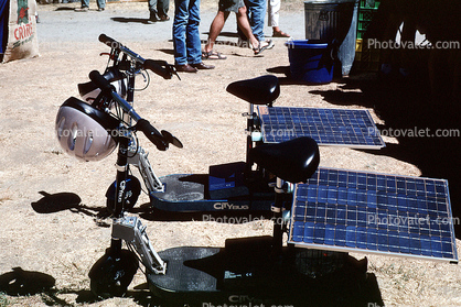 CityBug, Solar Powered Scooter, Panel