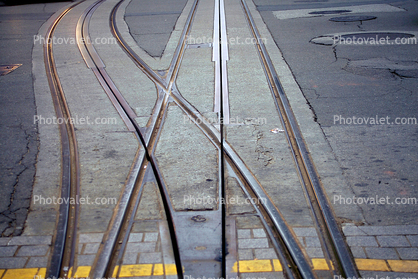 Hyde Street Line, Tracks