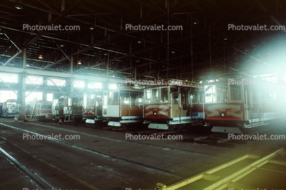 55, Repair Shop, Maintenance, San Francisco Cable Car Repair Barn, Potrero Division Trolley Coach Facility, 1983, 1980s, MRO