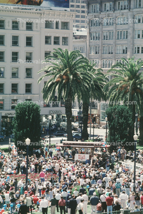 Union Square, Bell Ringing Contest, downtown, downtown-SF