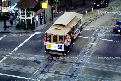 Powell street and California Street Crossing, station
