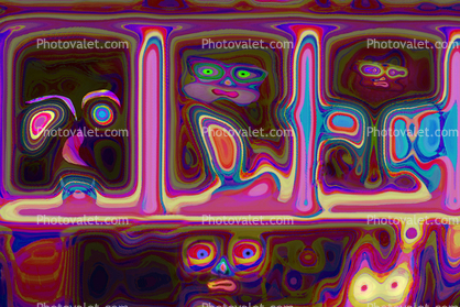 Psychedelic Cable Car, Many Faces, psyscape
